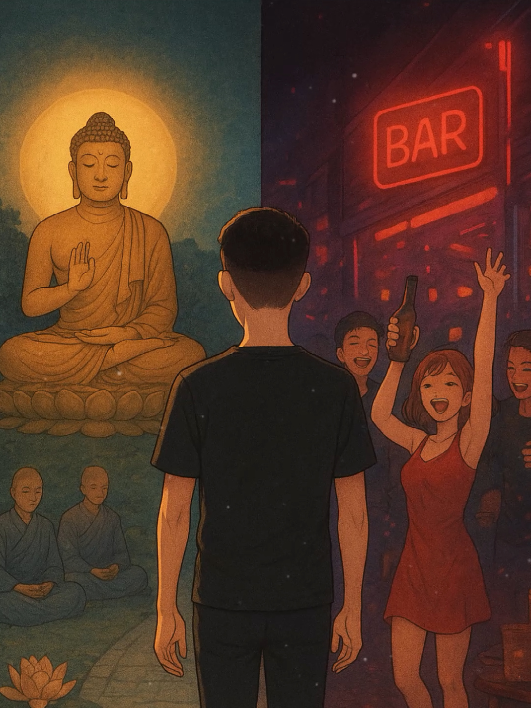 nghiệp duyên kết thúc cũng là lúc ta chấp nhận và đối diện với cô đơn 🪷🙏🙏🙏 #viraltiktok #quyytambao #tuệmimh #phatphapnhiemmau 