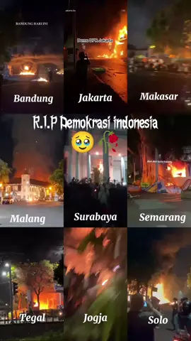 TRAGEDI 29 AGUSTUS 2025 Di berbagai Daerah. #revolusi #bubarkandpr #demoojol #demo 
