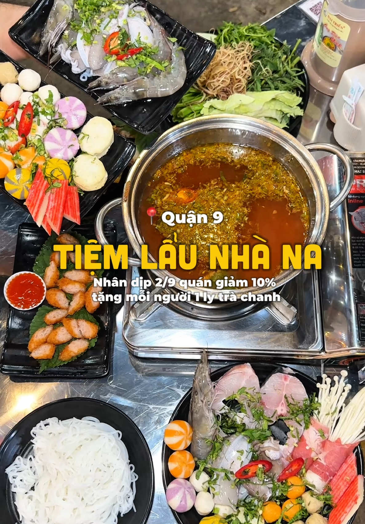 Tiệm lầu mới toanh ở Tăng Nhơn Phú nè mấy ní 😗#rualinhcam #saigondidau #thuduc #quan9 #laucanhana 