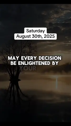 ✨🙏 Morning prayer – August 30, 2025 ✨ lord, thank you for waking me up today. i pray for peace in my heart, strength in my steps, and blessings over my life and loved ones. may this saturday be filled with joy, clarity, and divine favor. 🌅🙌 #august30 #morningprayer #dailyprayer #faithoverfear #trustgod        