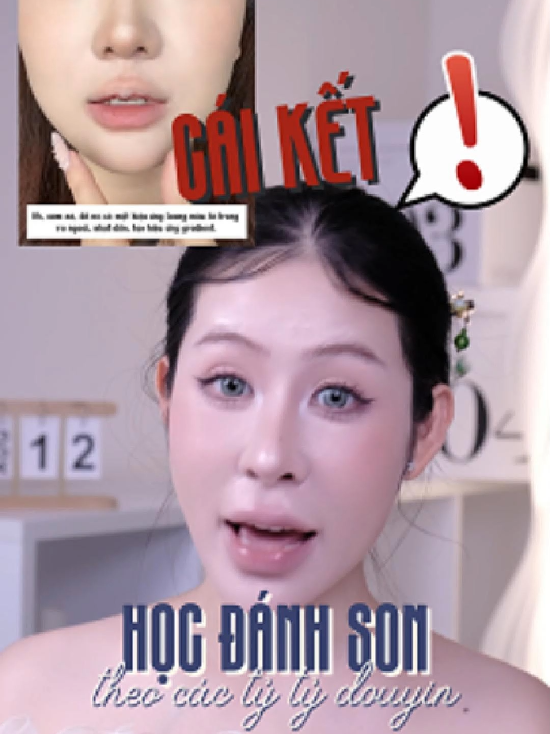 Các chị em bên bển chỉ cách họa môi như thế nào🤚#ngobaonhi #goclamdep #BeautyTok #reviewlamdep