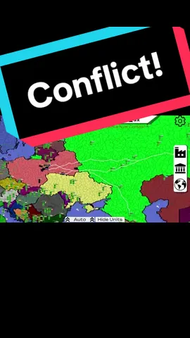Conflict - a FREE world map game for mobile and PC, available on the play store! #hoi4 #eu4 #geography #gamedev #strategygames