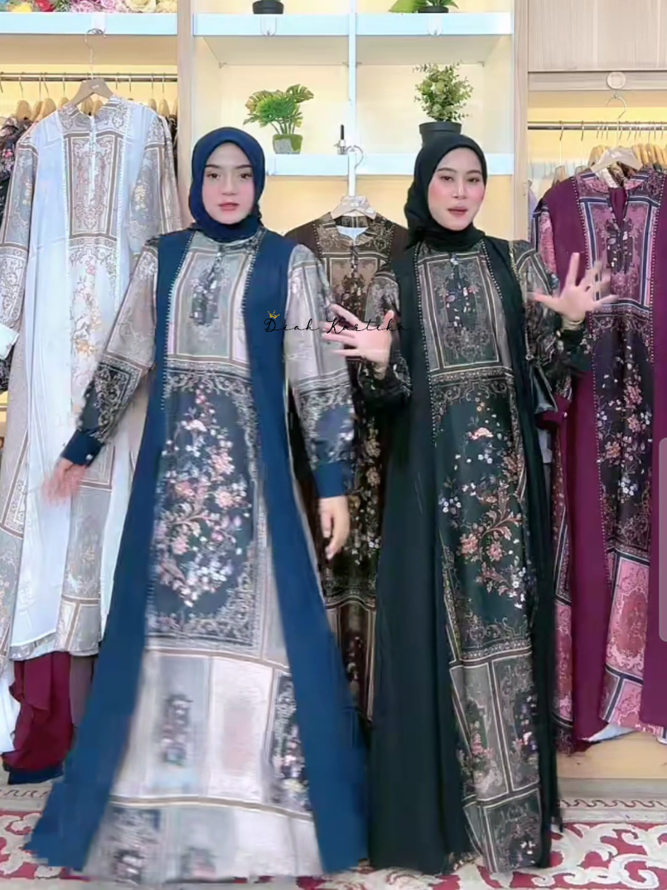 Motif dan model baru cantik  #gamissimpleelegan #gamiskondangan #gamiscantik #gamissilk #gamisterbaru 
