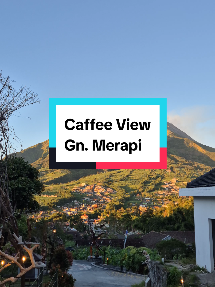 Caffe View Gn. Merapi #Selo #gunungmerapi #Boyolali #EmbungManajar  #Luxcamp 
