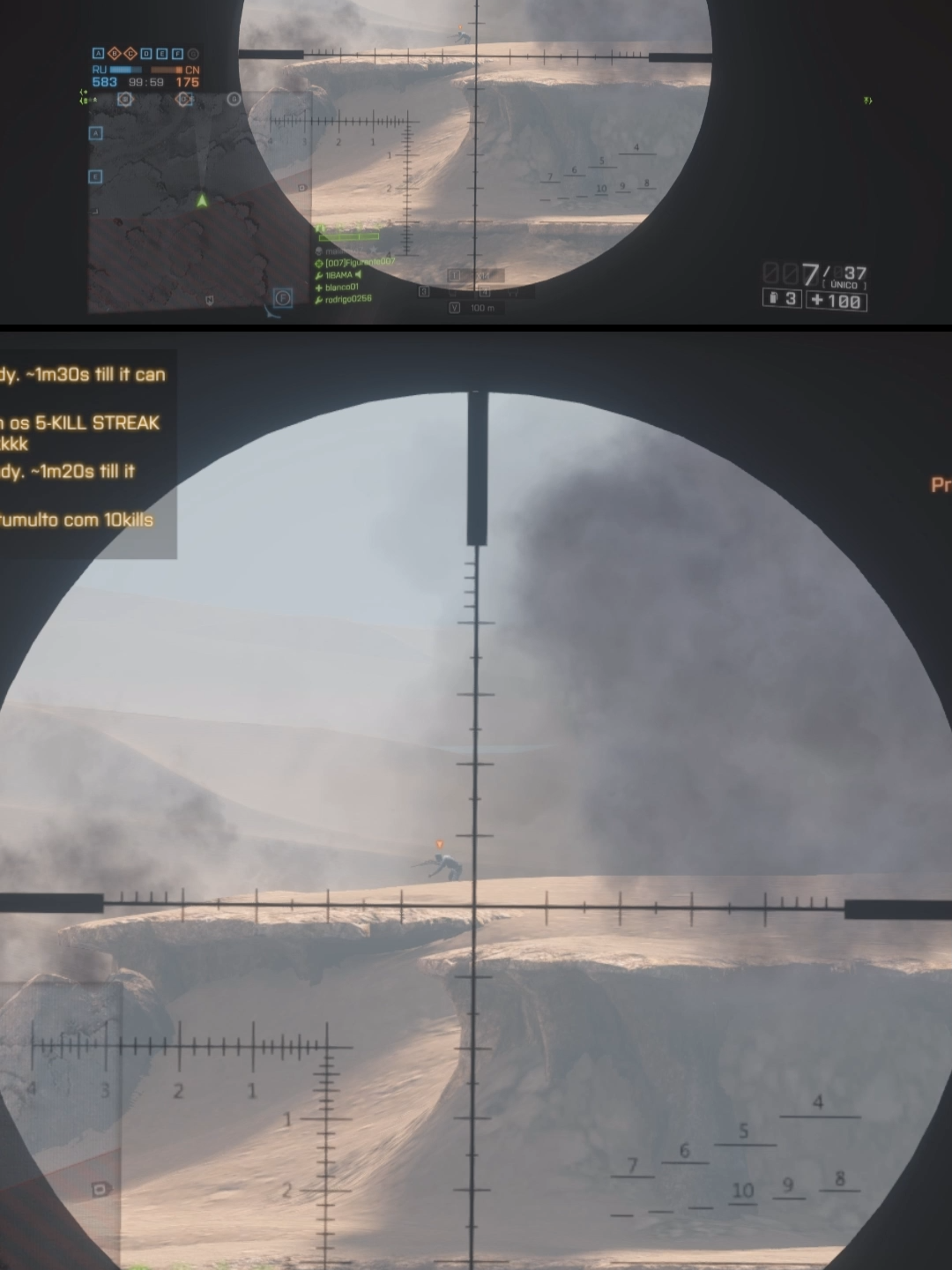 BF4 SNIPER SEM PARAMETRO.  #gaming #battlefield #bf4 #bf6