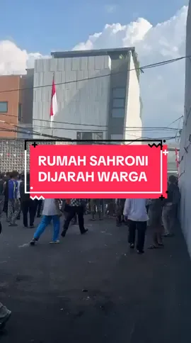 Rumah ahmad sahroni dijarah warga #sahroni #nasdem #fyppppppppppppppppppppppp 