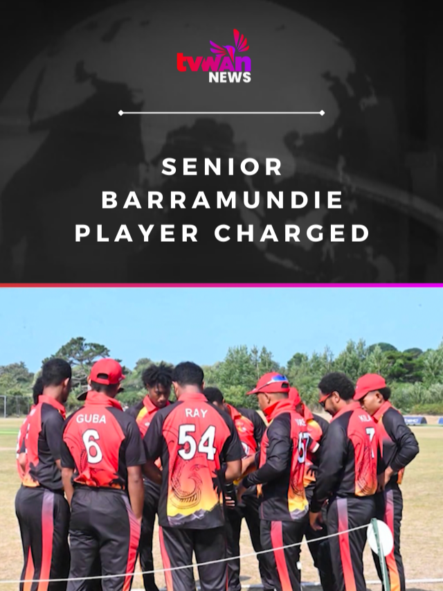 Senior Barramundie Player Charged #pngchricket #Baramandies #papuanewguinea🇵🇬 #papuanewguinea🇵🇬