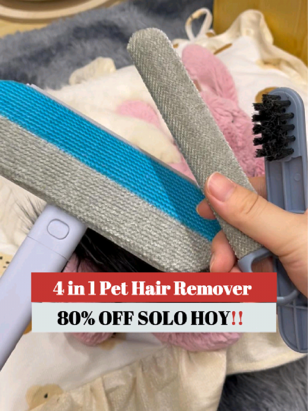 How to remove pet hair from the house? #cataccessories #petproducts #pethairremoval #pethairremovalbroom #pethairremover 