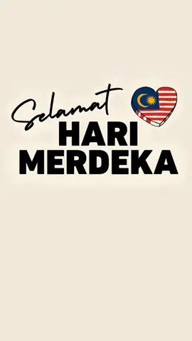 Proud to be Malaysian 🇲🇾✨ #merdeka #selamatharimerdeka #lovemalaysia🇲🇾 