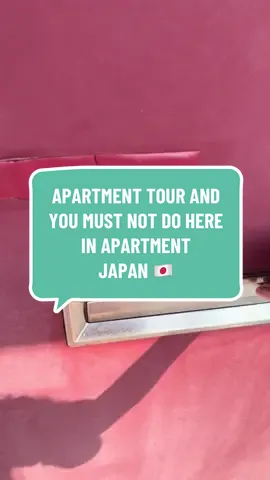 Apartment tour x Things you must not do in apartment ( Japan )  #japan #ssw #trainee #apartmenttour #fyp 