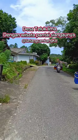 Desa Teluk lima dengan wisata pantai siangaunya. siapa yang sudah ke pantai siangau ?#pantaisiangau #bangkabarat #bangkabelitungisland #pantaibangka #fypage 