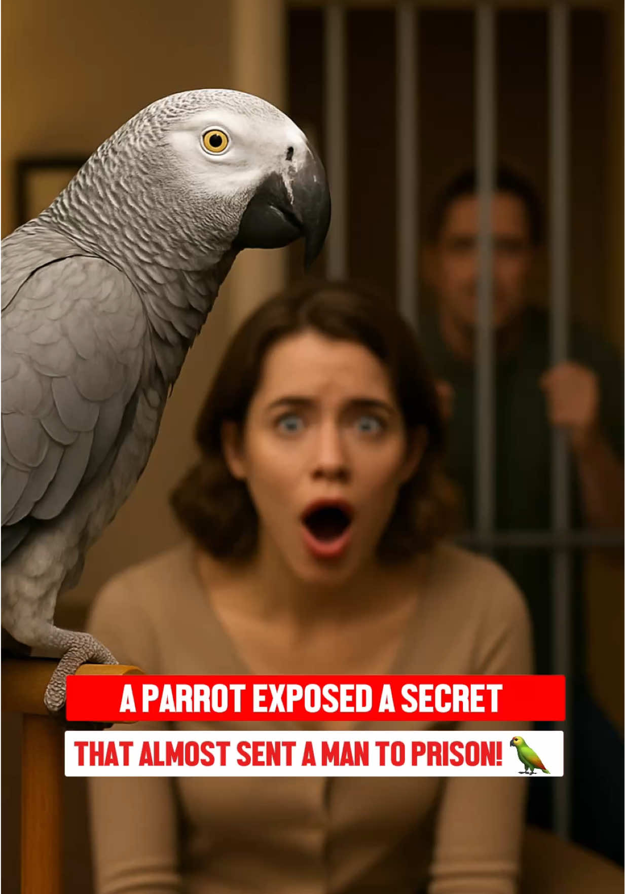 😂🐦 When your pet knows too much! In Kuwait, a parrot exposed a man’s secret affair by repeating his girlfriend’s name out loud. The wife immediately knew something was wrong and filed a complaint! 😳💔 Would you trust your parrot to keep your secrets? 👀 ⸻ #ParrotStory #KuwaitNews #ViralStory #CaughtCheating #CrazyButTrue
