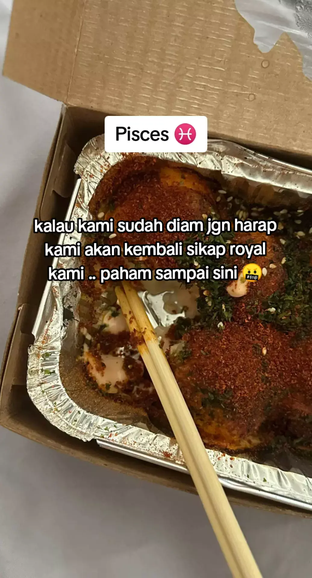 kasih tahu dulu !! #pisces #pisces♓️ #pisceswomen #♓ #zodiac 
