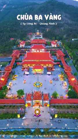 Chùa Ba Vàng TP Uông Bí  Quảng Ninh #canhđepthiennhien #canhđepthiennhien 