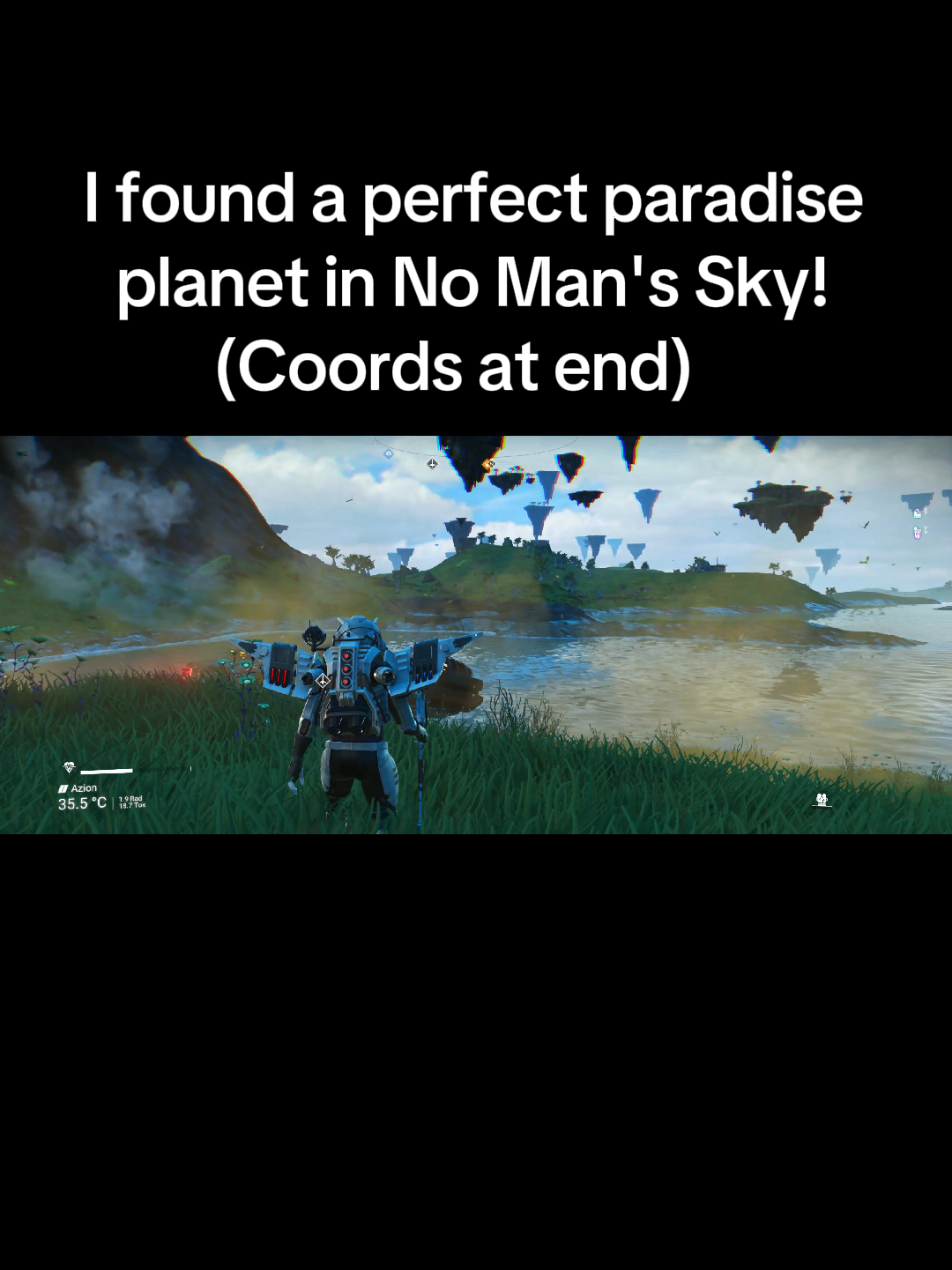 Could be one of the best lush planets I have ever found. #nms #nomanssky #lush #planet #coords 
