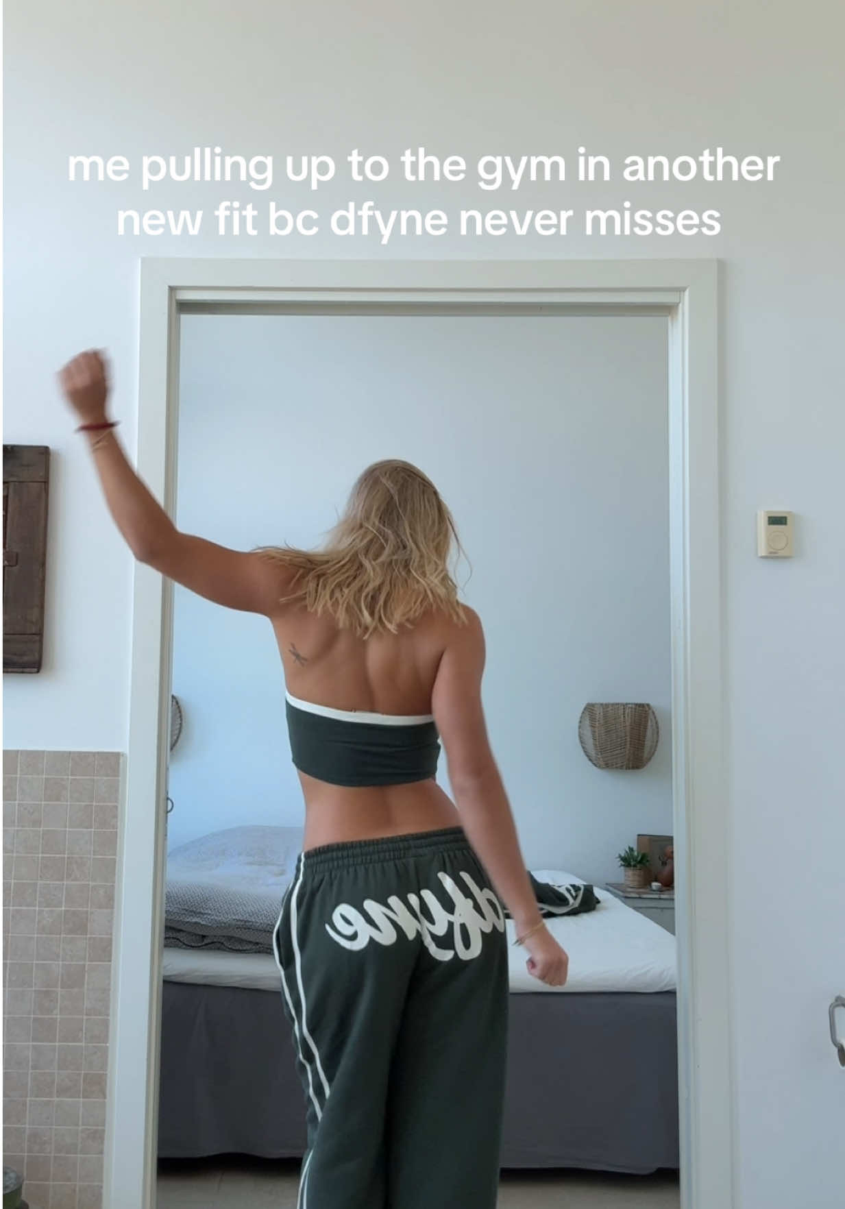 Something exciting is coming 😮‍💨 @DFYNE stay tuned! Dropping September 1st at 12 PM (BST) — use code “CECILIE” for a discount 🫶🏼 #girlswholift #newgymclothes #fitnessmotivation  (ad) 
