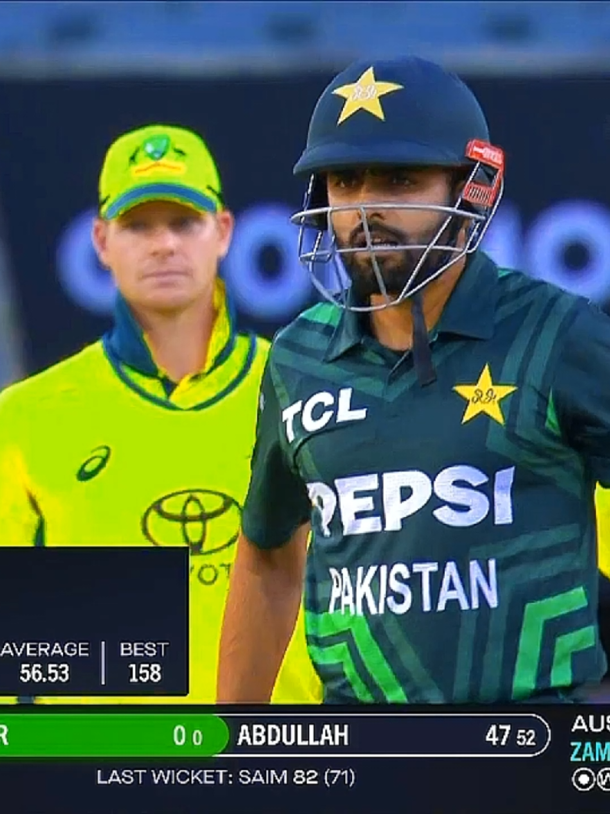 Pakistan vs Australia 2nd odi last part, Pakistan won the by 9 wickets #viral #followme #foryou #UK #USA 