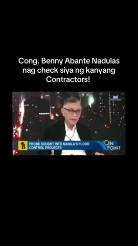 Cong. Benny Abante Nadulas nag check siya ng kanyang Contractors! @S U P R E M O 