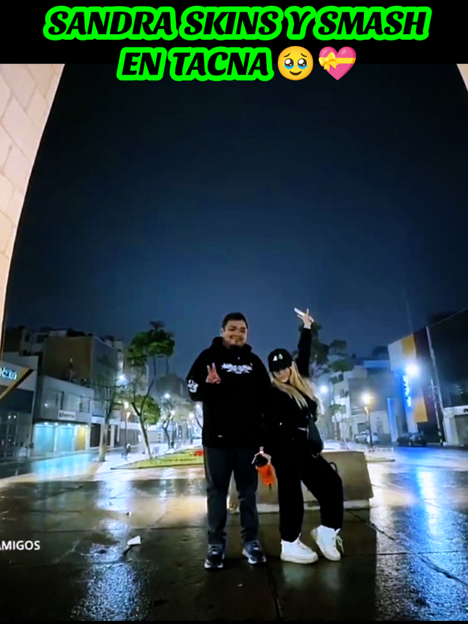Sandra Skins y Smash en Tacna, #sandraskins #smashdota #tacna_peru🇵🇪 #kickperu #tiktokviral @Sandra Skins @Smashdota 