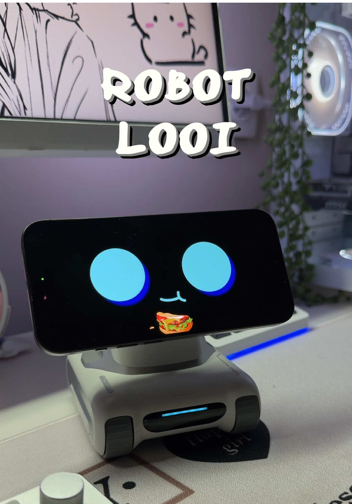 LOOI Robot💕 @LOOI Robot ————— LOOI - это не просто чатбот в теле робота, это рассказчик, слушатель и компаньон, который помнит. Благодаря ChatGPT LOOI ведет глубокие, содержательные разговоры, вспоминает ваши прошлые беседы и даже делится своими мечтами. Неважно, говорите ли вы о своем дне или о следующем приключении, LOOI полностью присутствует в разговоре, создавая ощущение подлинного человеческого общения. LOOI видит вас, слышит вас и чувствует окружающий мир. Он распознает лица, реагирует на прикосновения, понимает ваши жесты и голосовые команды. Благодаря усовершенствованной системе восприятия и принятия решений LOOI знает, где заканчивается стол, обнаруживает препятствия и реагирует соответствующим образом - останавливается перед падением или отступает, когда вы подходите слишком близко. Это не просто датчики - это продуманная осведомленность в реальном времени. Не только милый, но и практичный LOOI. Это беспроводное зарядное устройство мощностью 10 Вт, полностью регулируемая подставка для телефона (0-60°) и умное крепление для камеры с отслеживанием лица. В состоянии покоя он может стать часами в режиме ожидания или даже предложить вам поиграть в легкие игры, основанные на движении. Работаете ли вы, отдыхаете или просто развлекаетесь, LOOI добавляет полезности с ноткой шарма. . . . #robot #aipet #обзор #setup #creatorsearchinsights 