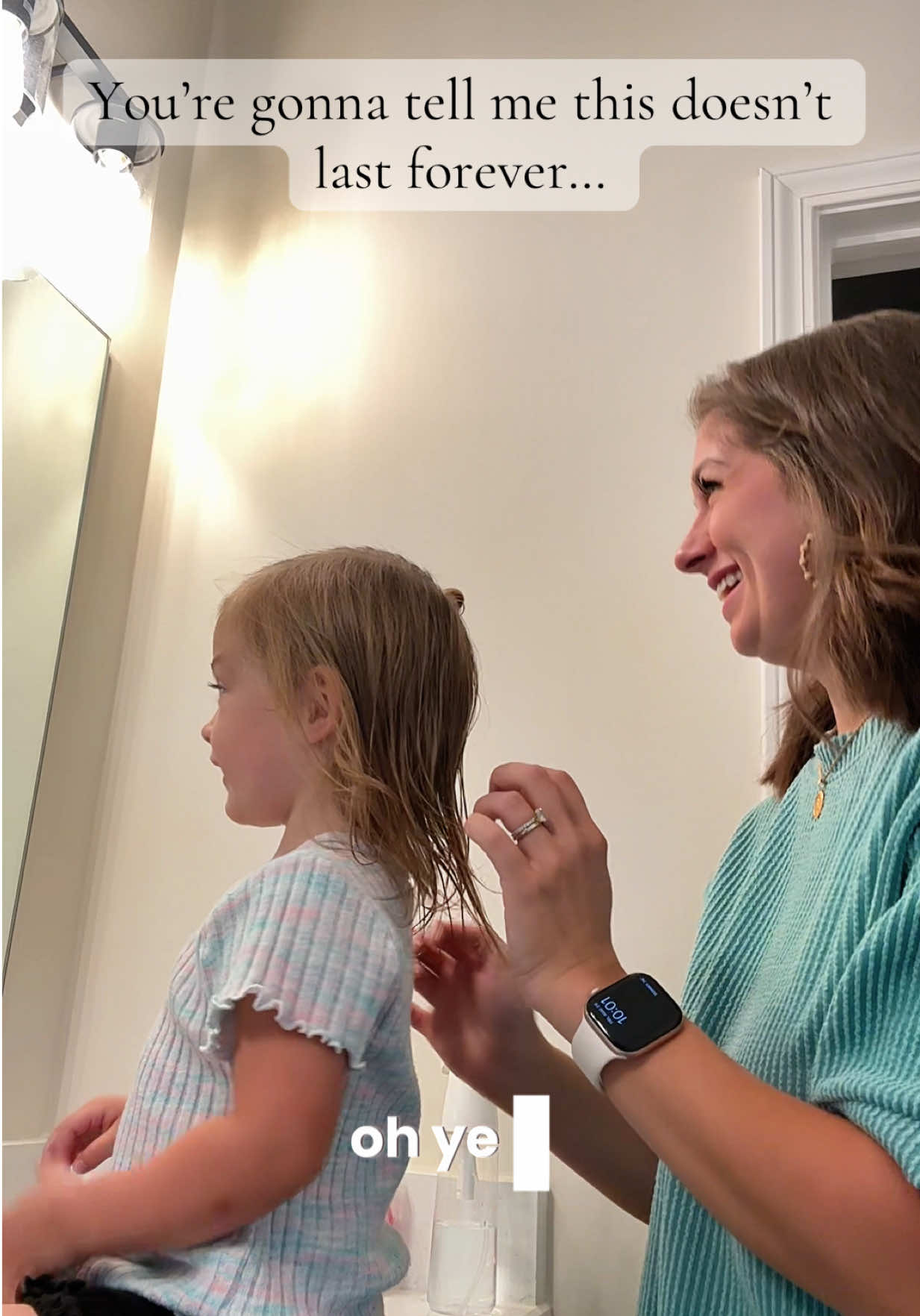 My little baby isn’t so little anymore. 🥹 #mybaby #daughters #toddlersoftiktok #sahmsoftiktok #momlife 