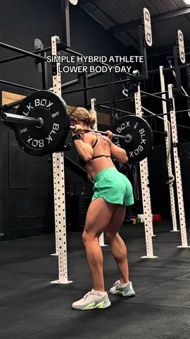 SIMPLE HYBRID ATHLETE LEG DAY 🏋🏼‍♀️🏃🏼‍♀️ Here’s a taste of the kind of workouts you’ll find on Team Versa!  As we head into the MAX Strength series, the main focus is on building maximum strength, while also developing hypertrophy and endurance alongside it We’ve actually made some slight tweaks to this workout based on your feedback from the waitlist form (if you haven’t filled it out yet, hit the 🔗 in my bïõ to submit yours) But this is the structure you can expect across your three weekly strength sessions, with progressive overload built in over the full 6 weeks Team Versa launches September 1st, I can’t wait to see you all inside!! 👟 @R.A.D® 
