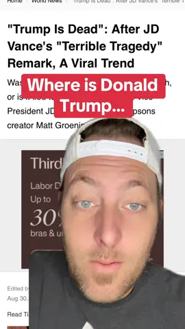 #greenscreen Where is Donald Trump. #trump #missing #jdvance #tragedy 