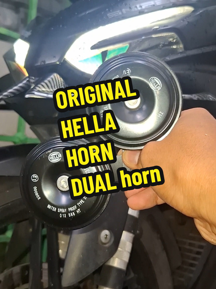 200+ na busina at dalawa na, hella horn origina #motorcyclehorn #busina #dualhorn #hellahorn #motoraccessories 