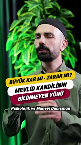 🌙 Büyük Kâr mı? Zarar mı? Mevlid Kandilinin Bilinmeyen Yönü 🌙 📌 “Geçtiğimiz Safer Ayı Zorlukları, İçinde Bulunduğumuz Rebiülevvel Ayı Umutları” Safer ayı; musibetlerin, sıkıntıların, hayatın çetin sınavlarının simgesidir. Bazen üst üste gelen dertler, bazen bir türlü yolunda gitmeyen işler… Aslında bunların her biri, bir yenilenmenin habercisidir. 🌧️➡️☀️ Ve ardından Rebiülevvel ayı gelir… ✨ Bu ay, rahmetin, bereketin ve yeniden dirilişin ayıdır. Kalbinize huzur gelir, yarınlarınıza umut ekilir. Çünkü bu ay, Peygamber Efendimiz’in (s.a.v.) dünyayı şereflendirdiği aydır. 🌸 ⸻ 💫 Mevlid Kandili: Bir Milat Eğer bugüne kadar hayatınızda yorgunluk, kırgınlık, umutsuzluk olduysa… Mevlid Kandilini kendinize bir milat seçin. Çünkü her karanlığın ardından bir aydınlık, her gözyaşının ardında bir sevinç vardır. 🌌 Bu gece; 	•	Tüm kırgınlıkları geride bırakın. 	•	Yeni bir sayfa açın. 	•	Kendinize söz verin: “Bugün yeniden doğuyorum.” ⸻ 📖 Rabbimiz Kur’an’da buyuruyor: “Her zorlukla beraber bir kolaylık vardır.” Rebiülevvel ayı, işte tam da bu ayettin hayatınızda tecelli edeceği zamandır. Zorlukları fırsata, sancıları berekete çevirmek için bu ayı ihya edin. ⸻ 🤲 Unutmayın: Mevlid Kandili, sadece bir gece değil; yeniden doğuşun, yeniden başlama cesaretinin, Allah’a yakınlaşmanın kapısıdır. 📌 Videoyu kaydetmeyi ve bir sevdiğinize göndermeyi unutmayın. ⸻ #mevlidkandili #dua #rebiülevvel #sabır #huzur   