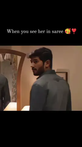 When you see her in saree 🥰❣️#explore #foryou #she #gorgeous 