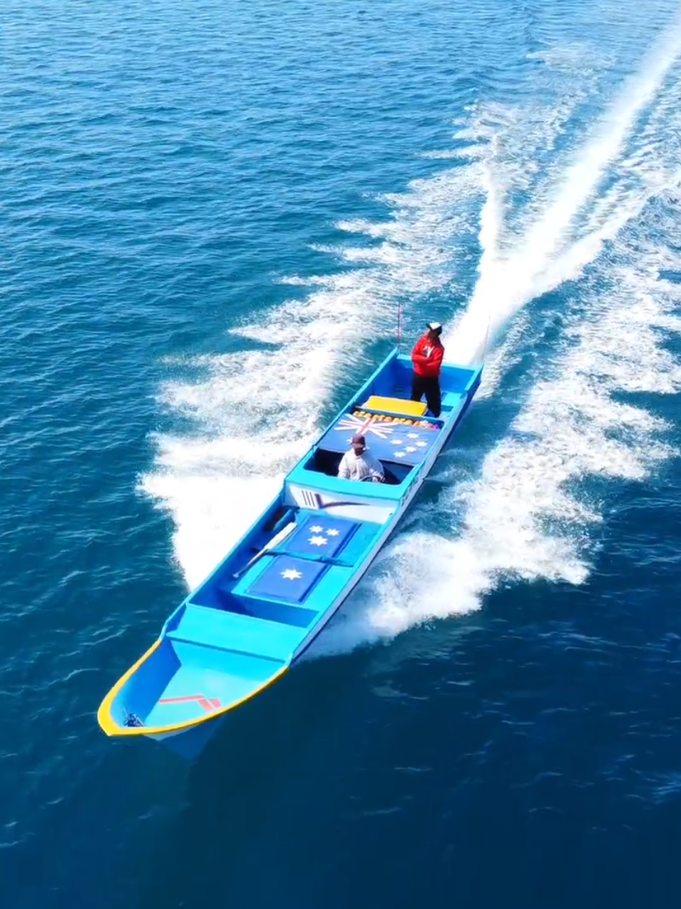 dron vs perahu tercepat dron nekat abis #virall #dronviral2025 #sinematicdron #roteisland 