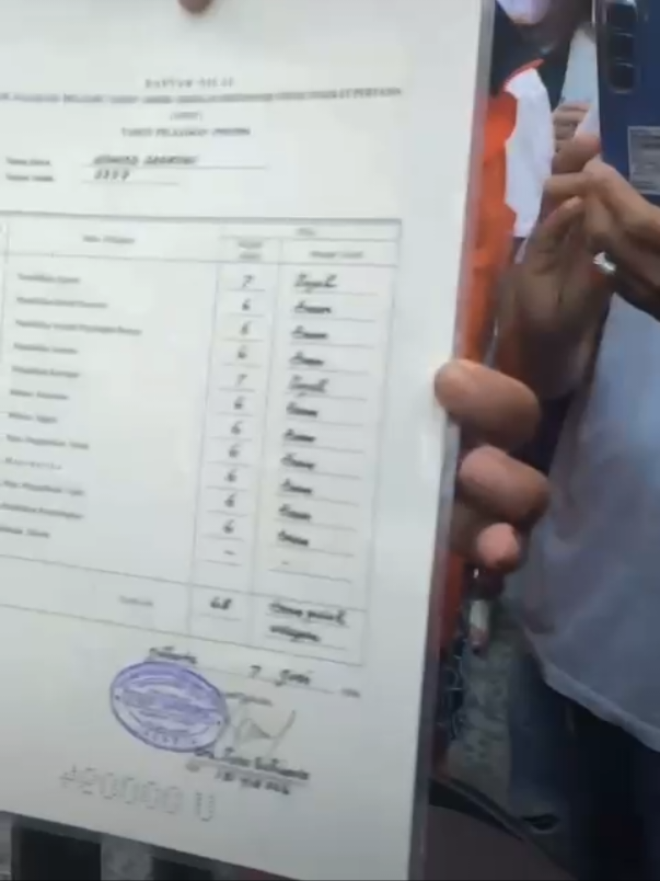 VIRAL WARGA TEMUKAN IJAZAH AHMAD SAHRONI, BERIKUT NILAINYA.... #fyppppppppppppppppppppppp #ahmadsahroni #dprri #sahroni #priok 