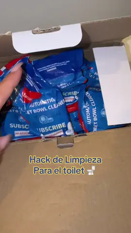 Hack de limpieza para el toilet 🚽 #toile #cleaninghack #TikTokShopBacktoSchool 