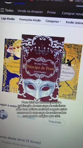 Os Contos de Arcanos estão disponíveis na Amazon com Kindle Unlimited. (OBS: todas as histórias são #🏳️‍🌈) . . . #booktokbrasil #leitoresdotiktok #livrostiktok #romantasia 