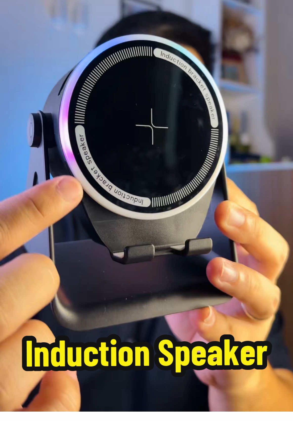 Replying to @Tito Ric Actually hanggang ngayon naamaze parin ako dto sa Induction Speaker #inductionspeaker #bluetoothspeaker #wirelessspeaker #speaker #speakerbluetooth 