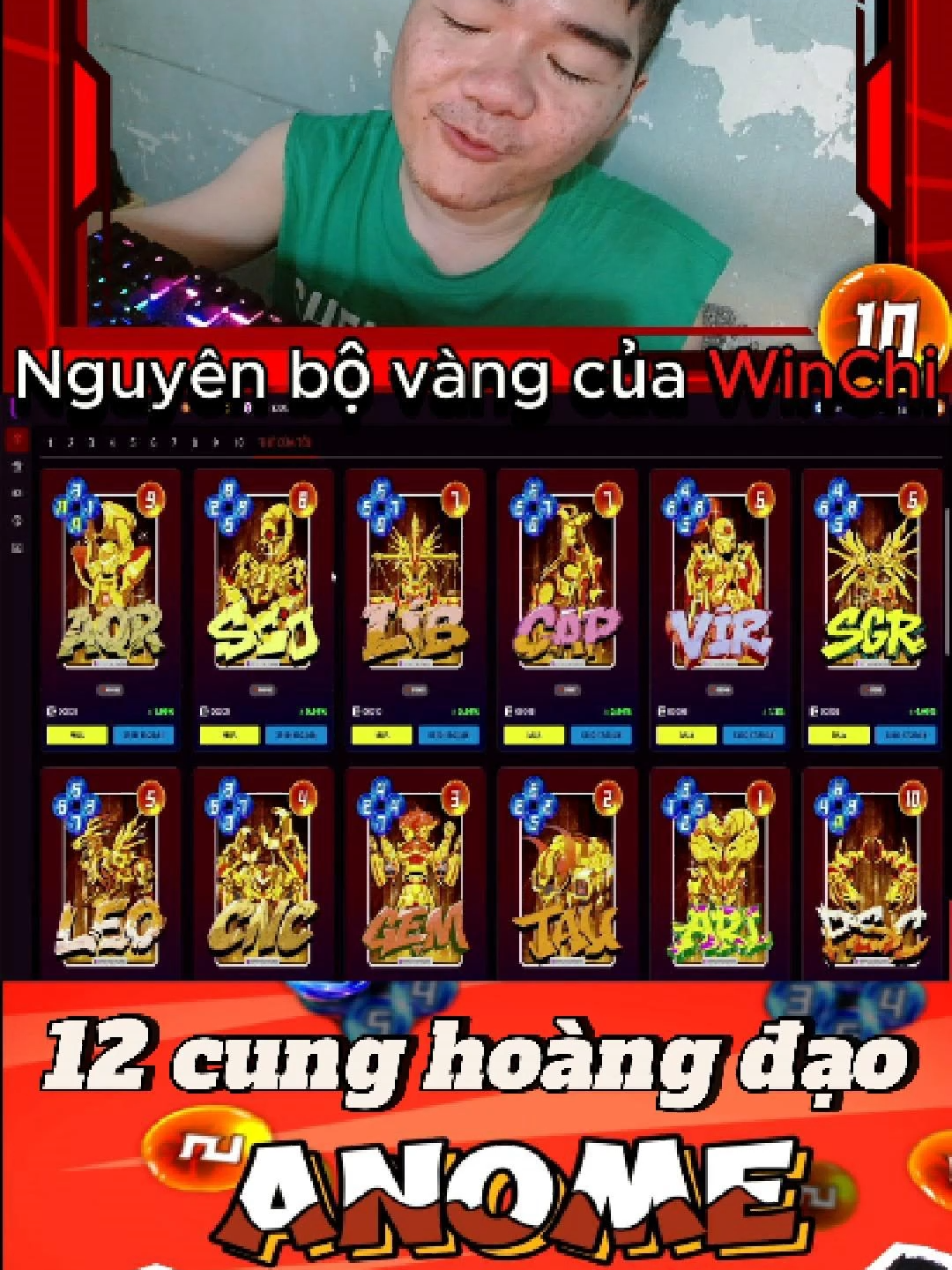 Review 12 cung hoàng đạo cùng Anome #WinChi #BTG #Anome #Anomevn