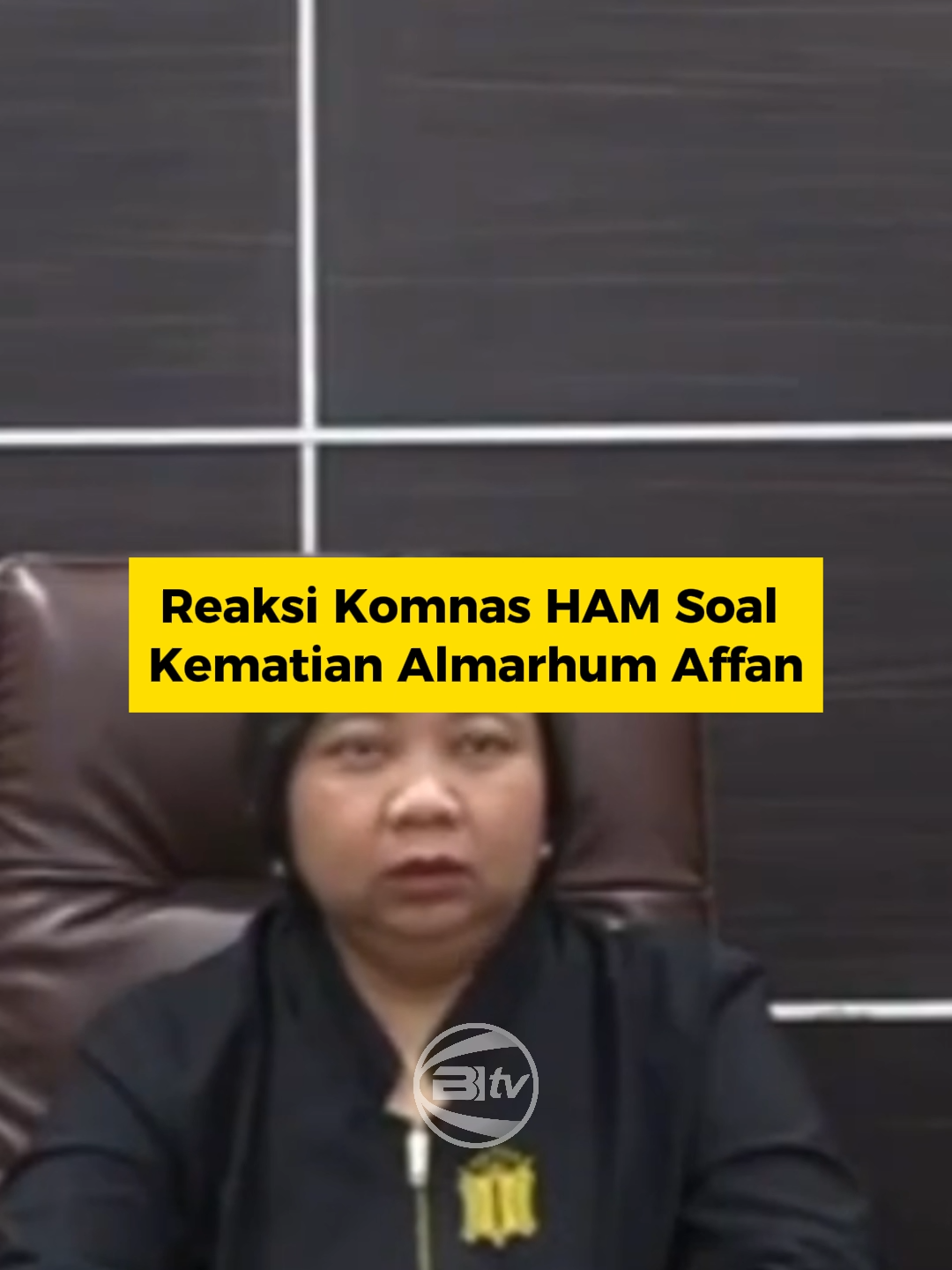 Reaksi Komnas HAM Soal Kematian Almarhum Affan #bitv