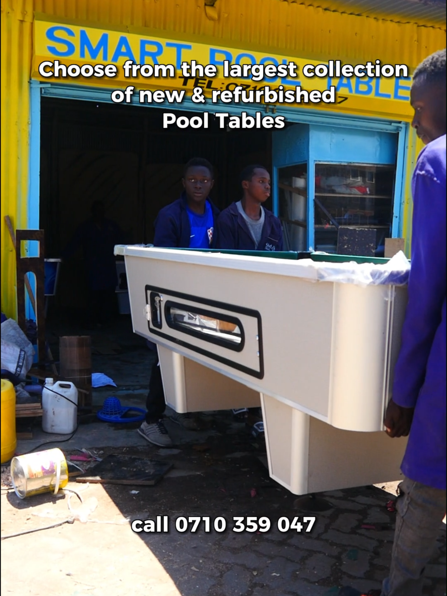 call 0710 359 047 or visit any of our shops in Nairobi (Kariobangi), Nakuru (Naka), Embu (Mururi). and enjoy the fruits of high quality entertainment. Karibuni Smart Pool tables #pooltable #foryoupage #8ballpool #kenyantiktok🇰🇪 #nairobi #business