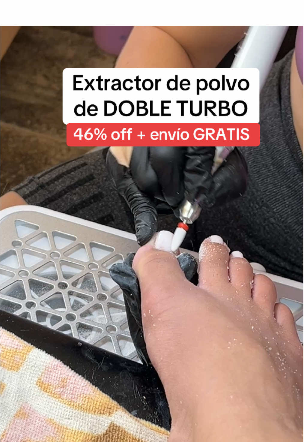 Extractor de polvo de DOBLE TURBO