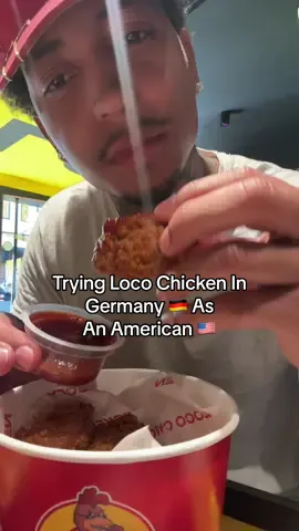 Trying Loco Chicken In Germany 🇩🇪 As An American 🇺🇸  #fyp #germany #FoodLover #travel #eating 