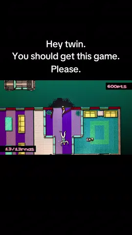 Please? #hotlinemiami #pcgame #hotlinemiami2 #fyp #2012 