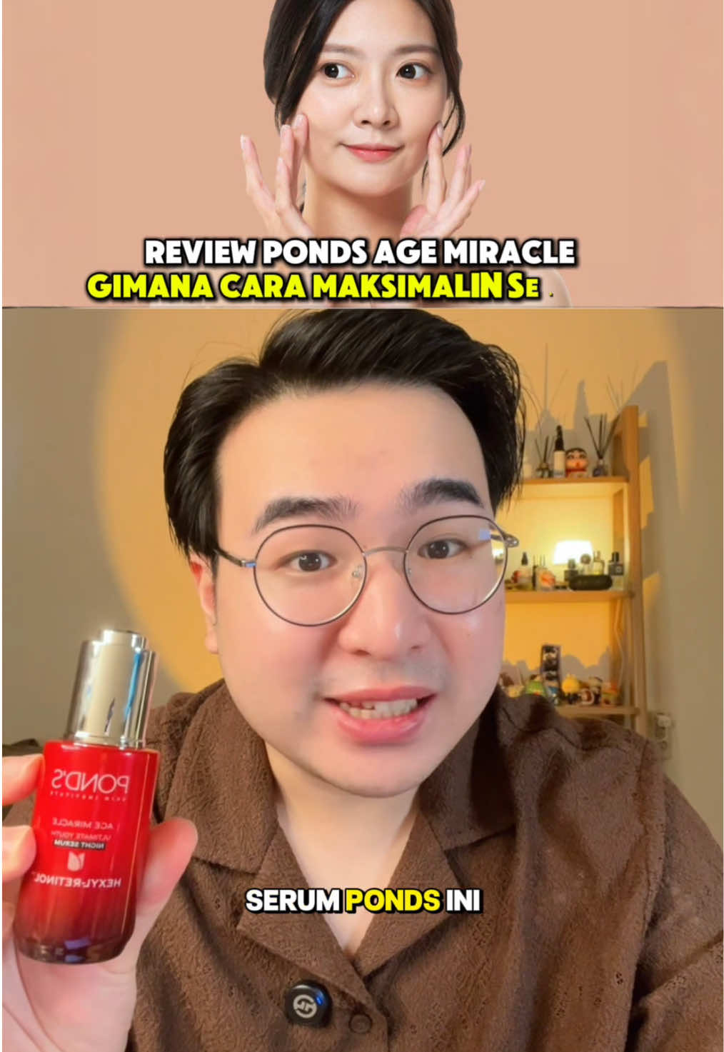 Kalau kamu mau menghambat aging dan punya masalah flek, sini Dok Gio kasih tau ada serum yang bisa ngatasin itu dan bikin kulit kamu kayak baby skin pake @pondsindonesia Kalau kamu mau menghambat aging dan punya masalah flek, sini Dok Gio kasih tau ada serum yang bisa ngatasin itu dan bikin kulit kamu kayak baby skin pake @PONDSIndonesia  #CheatTheAge #BabyCollagen #HexylRetinol #PondsAgeMiracle #PondsID