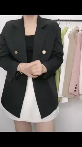 #Áo Blazer Suông 2 lớp túi thật#thờitrang #chatluong #suhuongtiktok 
