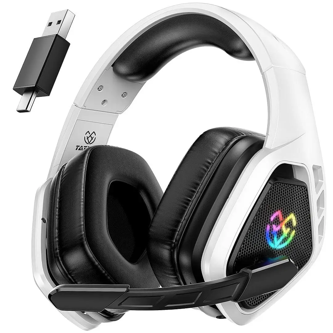 Wireless Gaming Headset for PC, Ps5, Ps4, 2.4 Ghz USB & Type-C Gaming Headphones with Microphone, 30H Battery Bluetooth Headphones for Switch, Laptop, Mobile, Mac - $26.99 Caustic Legend Embroidered Snapback Hat - $29 catching vibes with the headset that lasts longer than your last game sesh 🎧 and the snapback that’s lowkey screaming “i’m here” without saying a word. just... mood. #gaminggear #wirelessheadphones #gamerlife #headsetlove #gamingaccessories