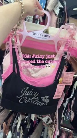 Pink, sparkly, and serving all the Y2K vibes 💕 These Juicy Couture finds are giving main character energy — run before they’re gone! 🛍️👑 @Juicy Couture @Marshalls #JuicyCouture #juicycoutureaddict #shopwithmeatmarshalls #girlyshopping #blingbling 