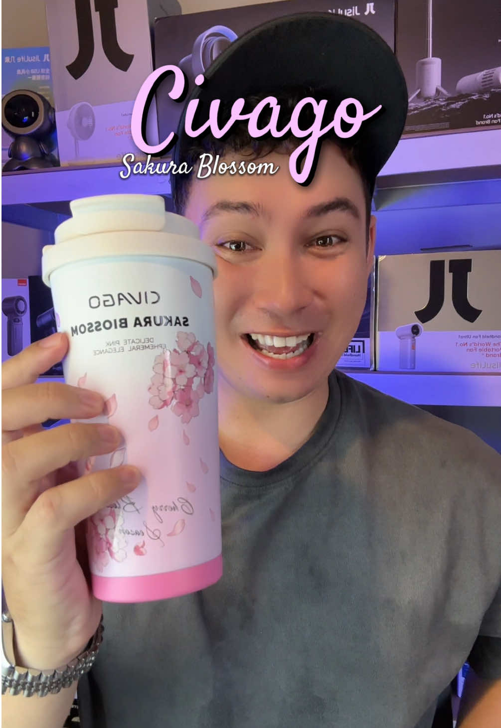 Civago Sakura Blossom 🌸 Tumbler #tumbler #ceramictumbler #civagotumbler #civago 