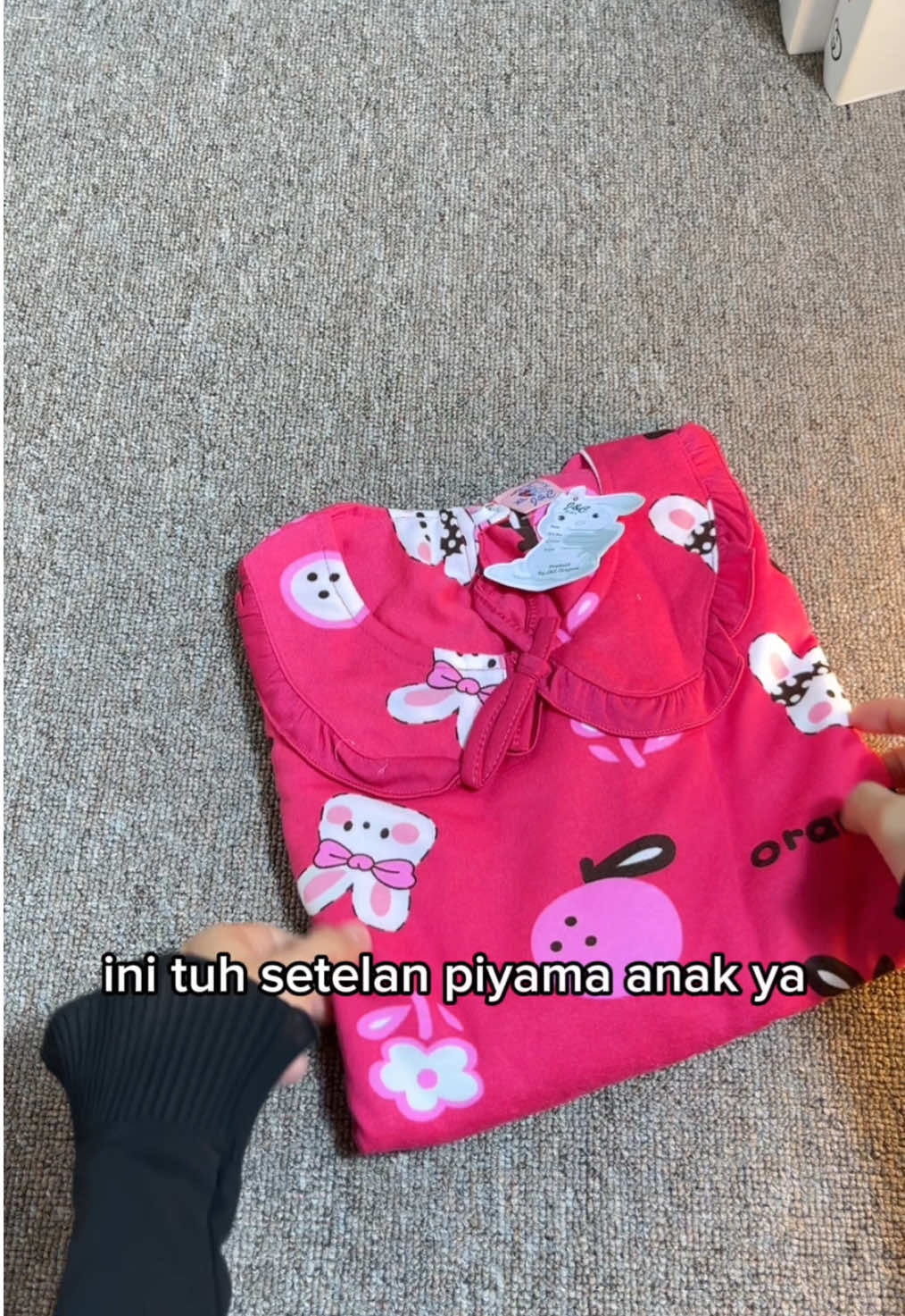 Setelan piyama anak #setelananakperempuan 