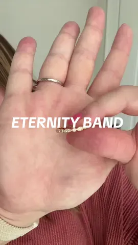 @PAVOI has some cute jewelry! #eternityband #ring #daintyjewelry 
