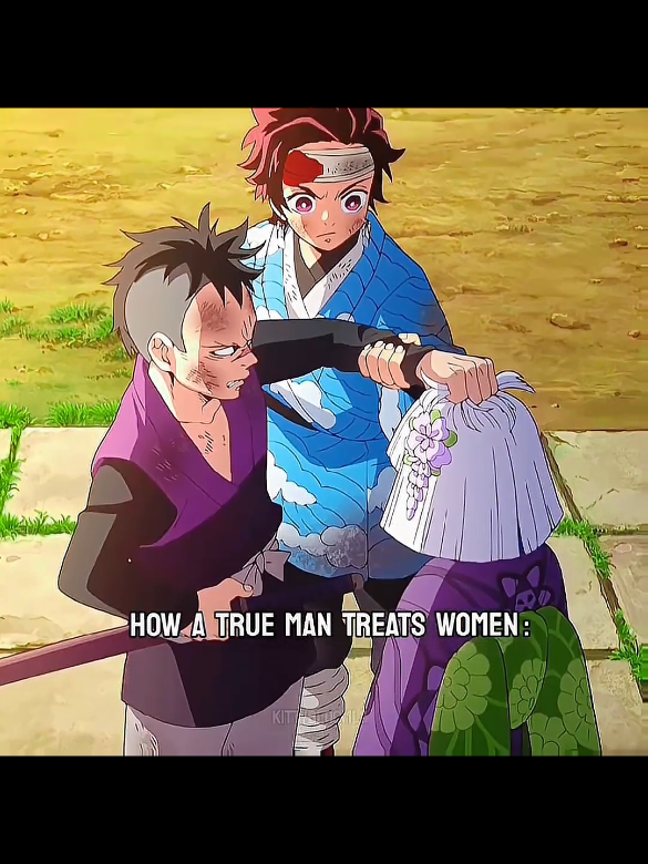 A true man..🤌❤️ #demonslayer #kimetsunoyaiba #tanjiro #kny #shinobu #nezuko #douma #akaza #hashira #knyedit #anime #animeedit #fyp 