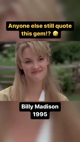 Well then consider me Miles Davis! Billy Madison had so many quotable lines but this one might be my favorite! What’s yours!? . . . . . #billymadison #adamsandler #the90s #90smovies #comedy   